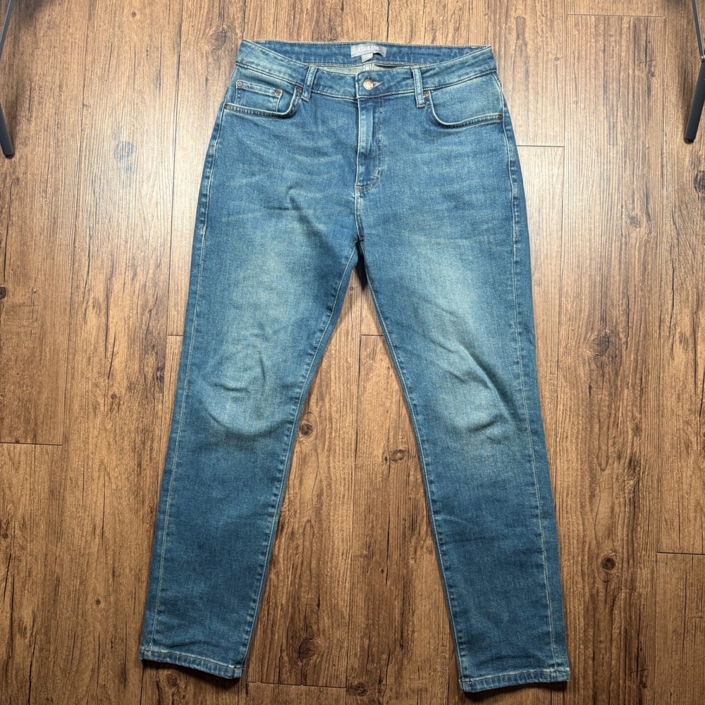 Ash & Erie Essential Slim Fit Jeans Mens 31x29 Blue Medium Wash Stretch Denim